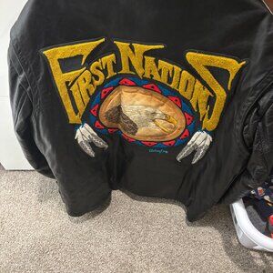 Nice Rare Leather First Nations Jacket